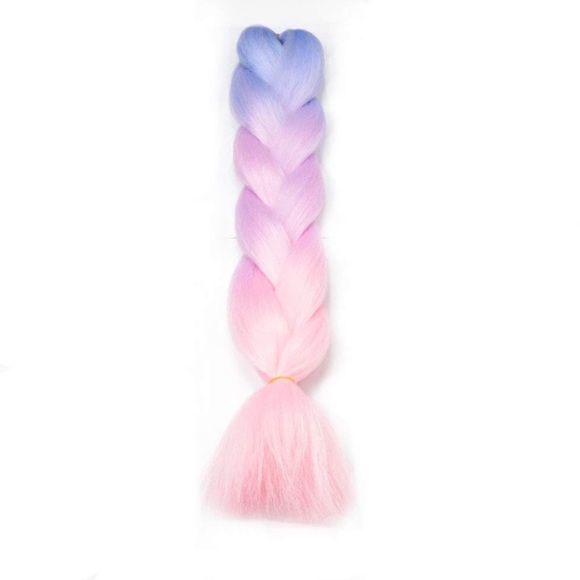 5 packs of PASTEL PONY??‍♀️ ombré braiding hair main image 5